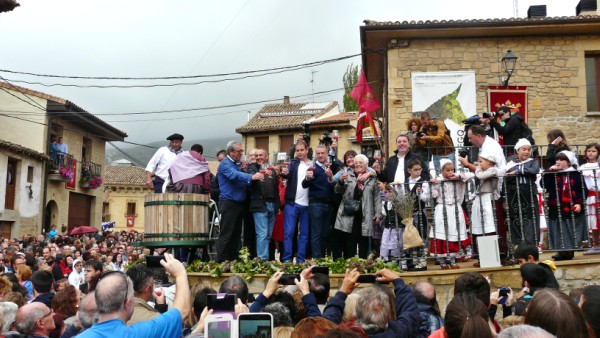 Fiesta de la Vendimia en Samaniego