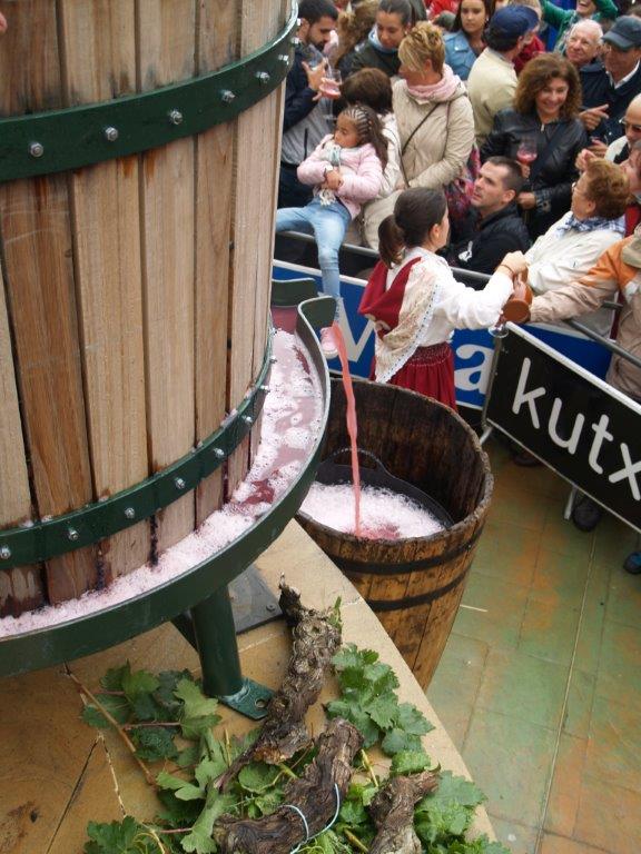 Fiesta de la Vendimia en Samaniego