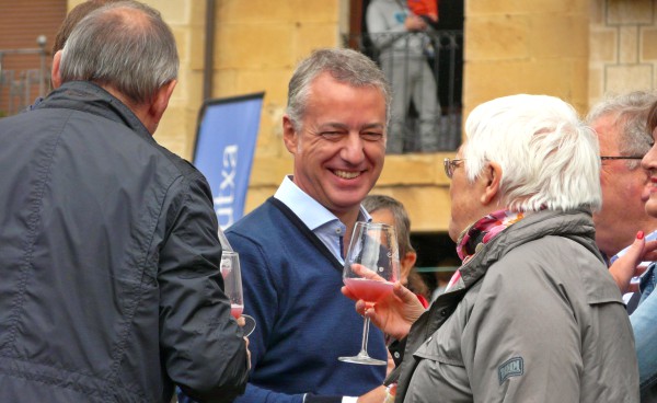 Lehendakari Urkullu en Fiesta de la Vendimia en Samaniego