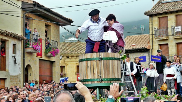 Fiesta de la Vendimia en Samaniego