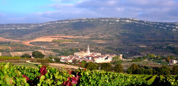 Salinillas paisaje urbano de Rioja Alavesa 