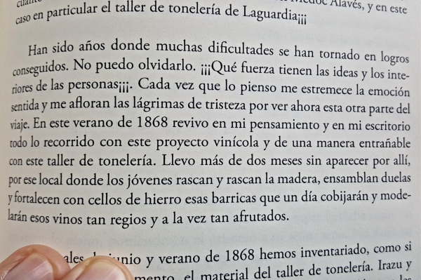 Memorias de un maestro bodeguero