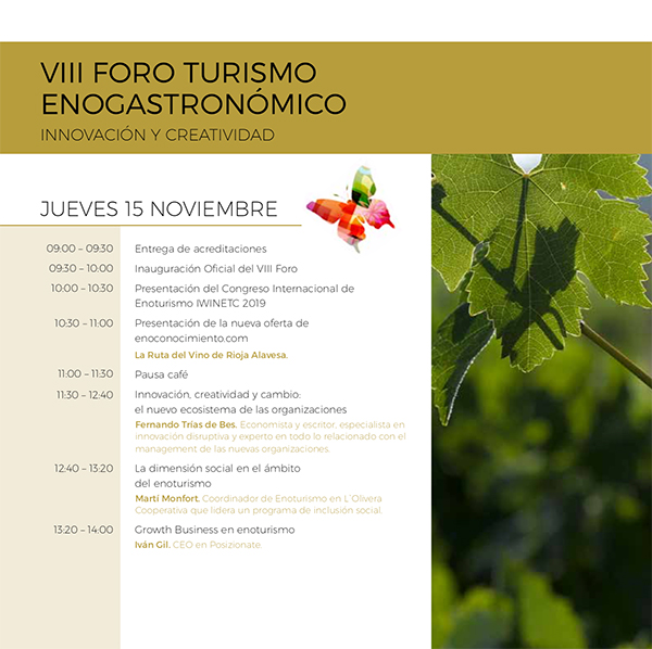 VIII Foro de Turismo Enogastronómico