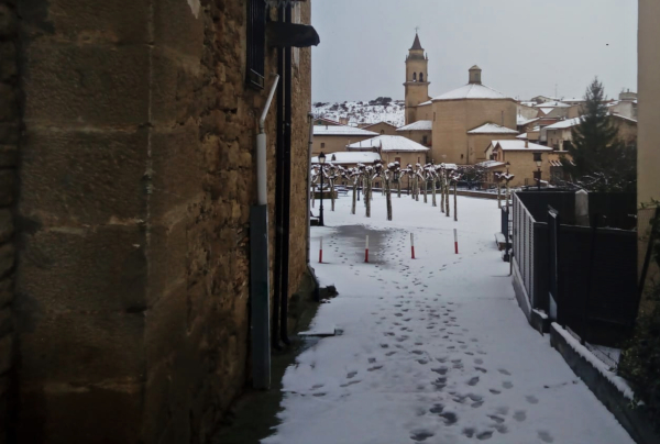Nieve en Rioja Alavesa