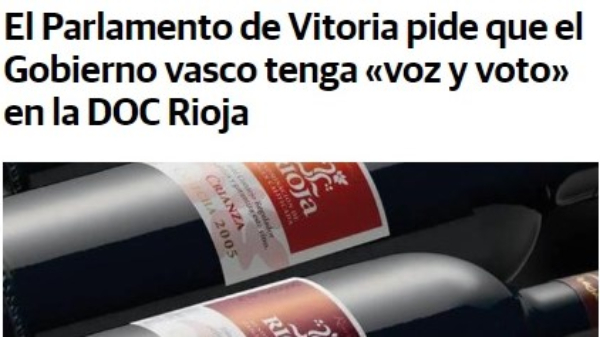 Problemas para el futuro de Rioja Alavesa