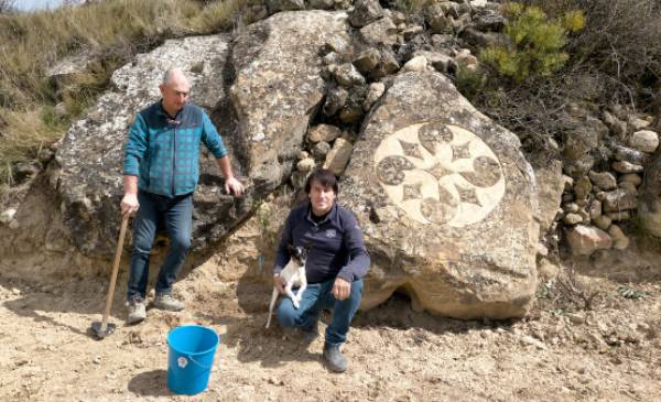 Cultivo de árboles en Rioja Alavesa