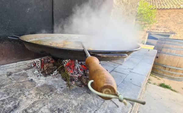 Paella-fuego