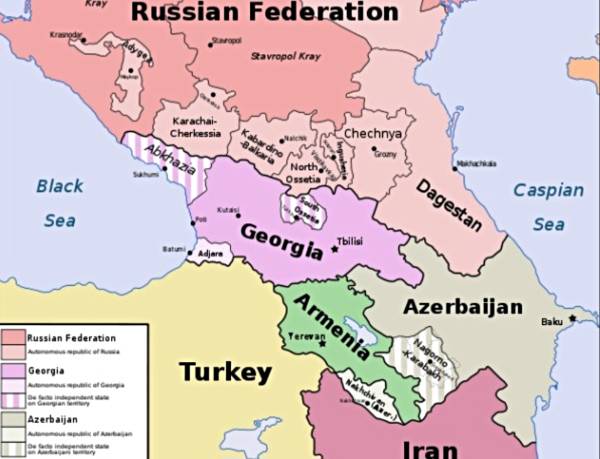 Mapa-Georgia