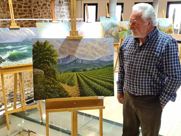 Entrevista a José Luis Gil Coca, pintor y vitivinicultor de Laguardia