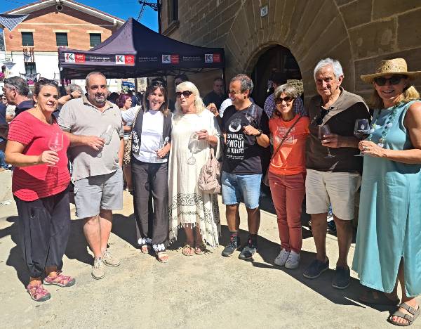 Fiesta de la Vendimia en Leza